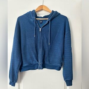 GAP Blue Wash Casual Hoodie